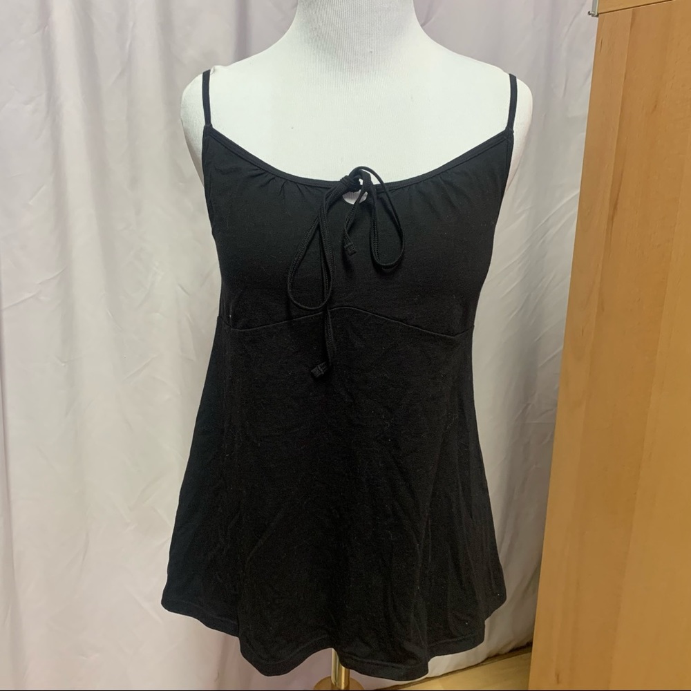 Black Tank Top w/ attached bra